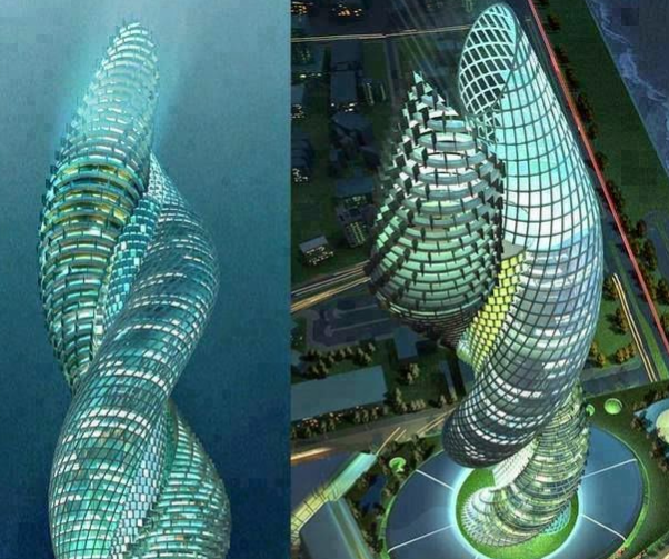 Contoh Desain Arsitektur Futuristik 